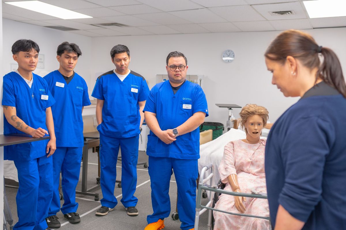 Illustration for Nurse Educator occupation by Shada Migration Services.