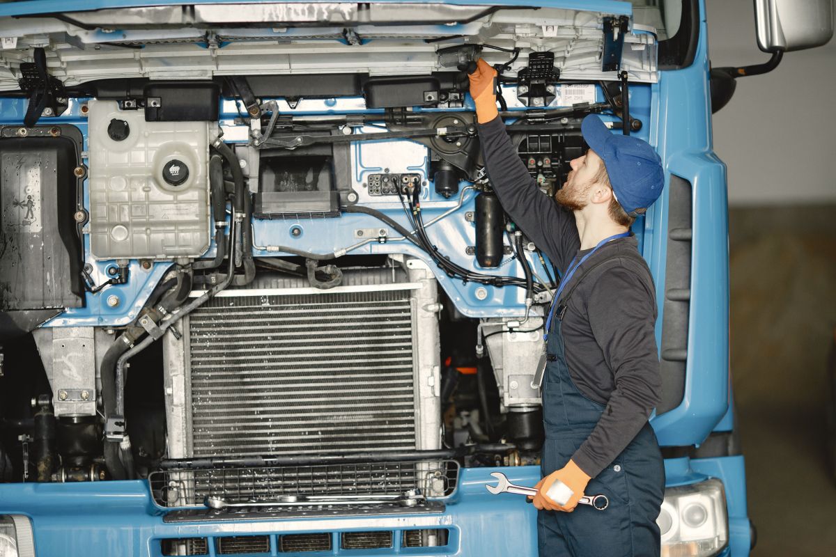 Illustration for Diesel Motor Mechanic occupation by Shada Migration Services.