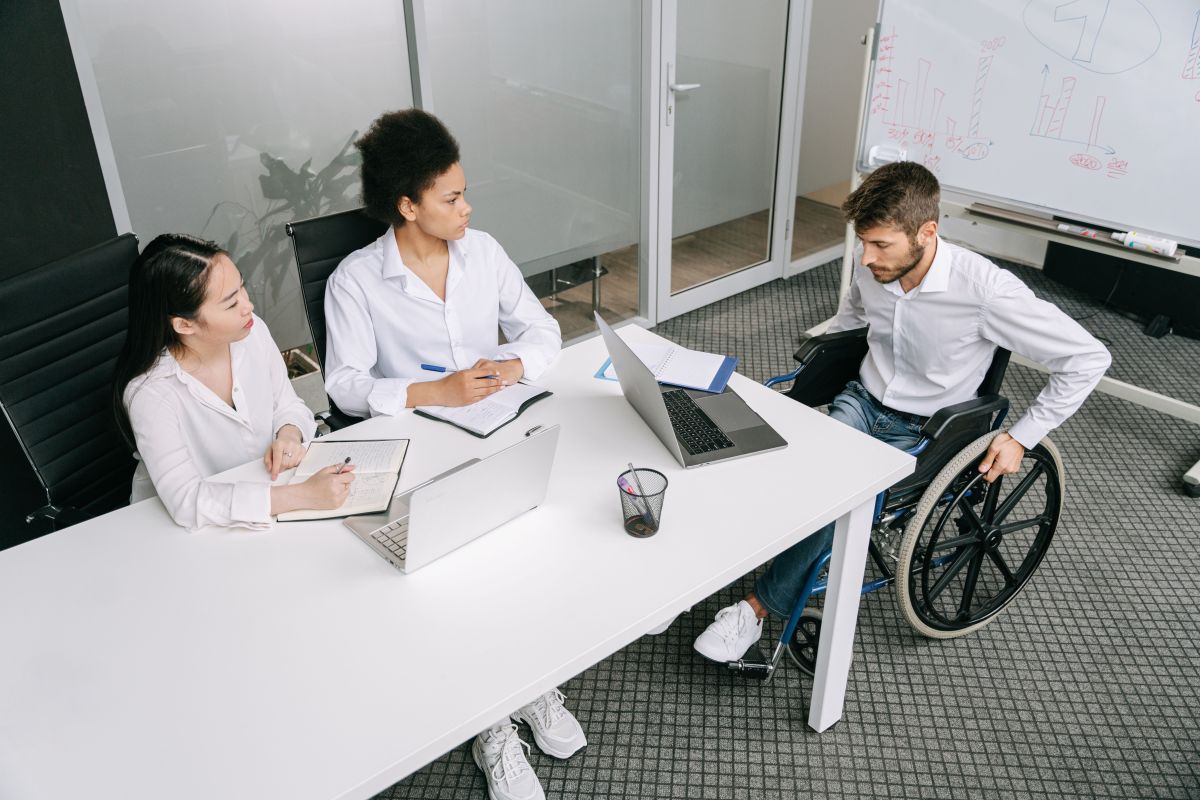 Illustration for Disabilities Services Officer occupation by Shada Migration Services.