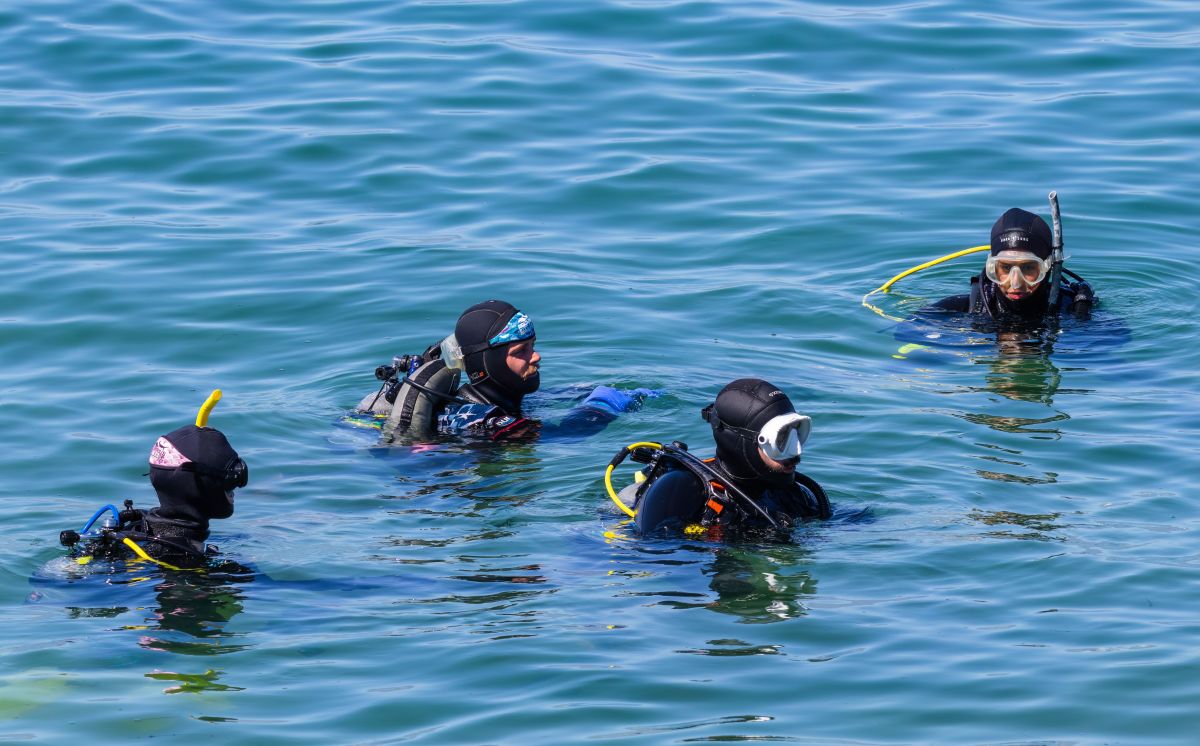 Illustration for Diving Instructor (Open Water) occupation by Shada Migration Services.