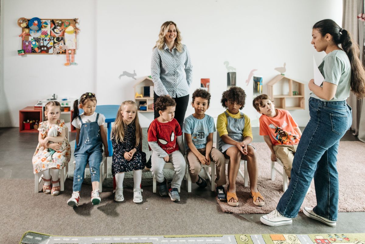 Illustration for Early Childhood (Pre-Primary School) Teacher occupation by Shada Migration Services.