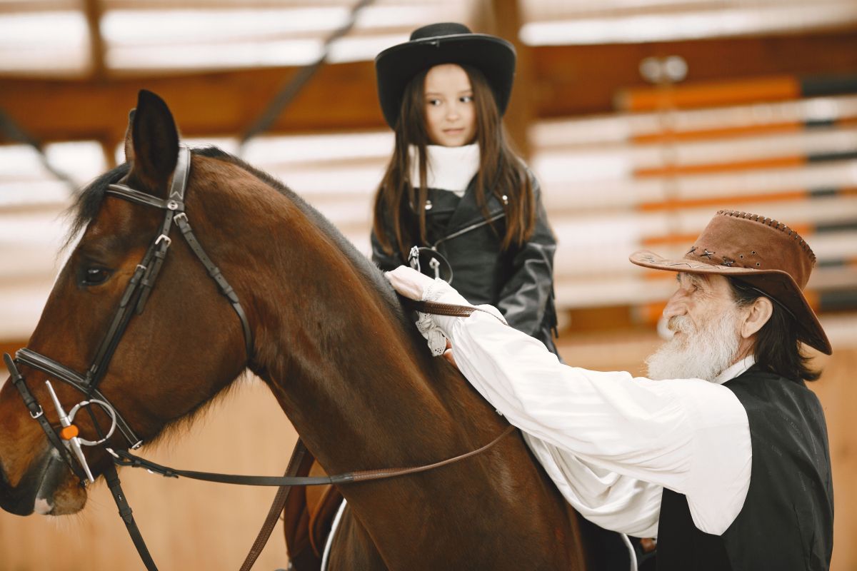 Illustration for Horse Riding Coach or Instructor occupation by Shada Migration Services.