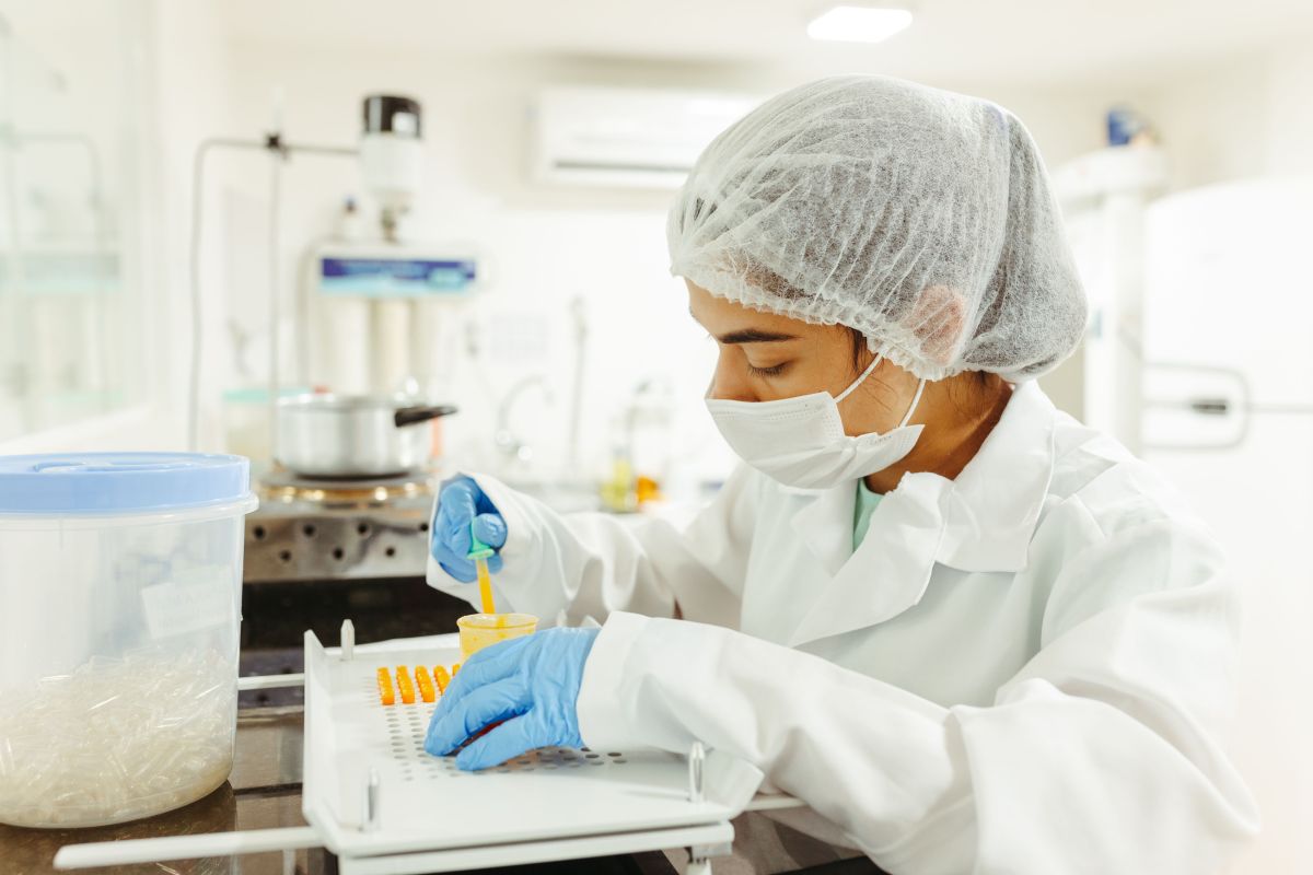 Illustration for Medical Laboratory Scientist occupation by Shada Migration Services.