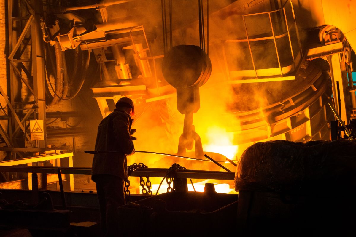 Illustration for Metallurgist occupation by Shada Migration Services.