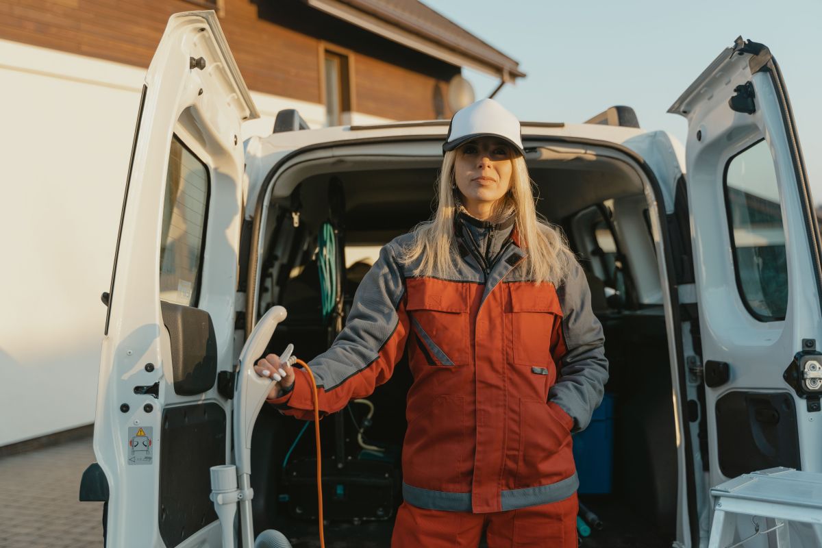 Illustration for Vehicle Trimmer occupation by Shada Migration Services.