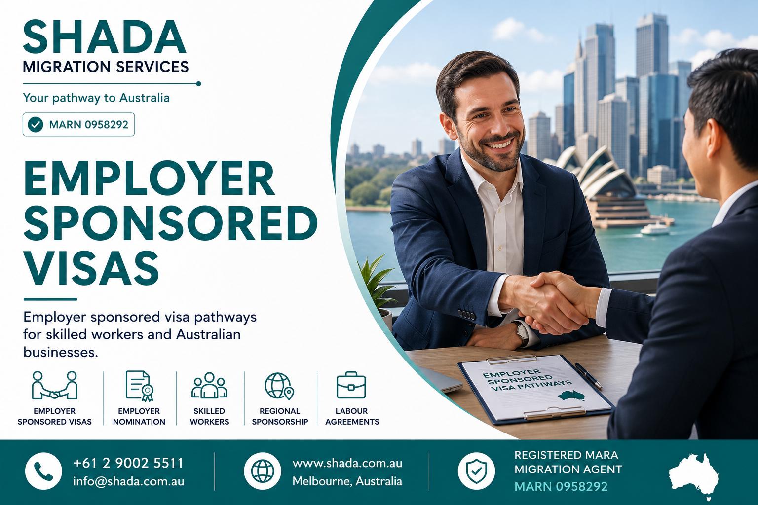 Employer Sponsored Visas