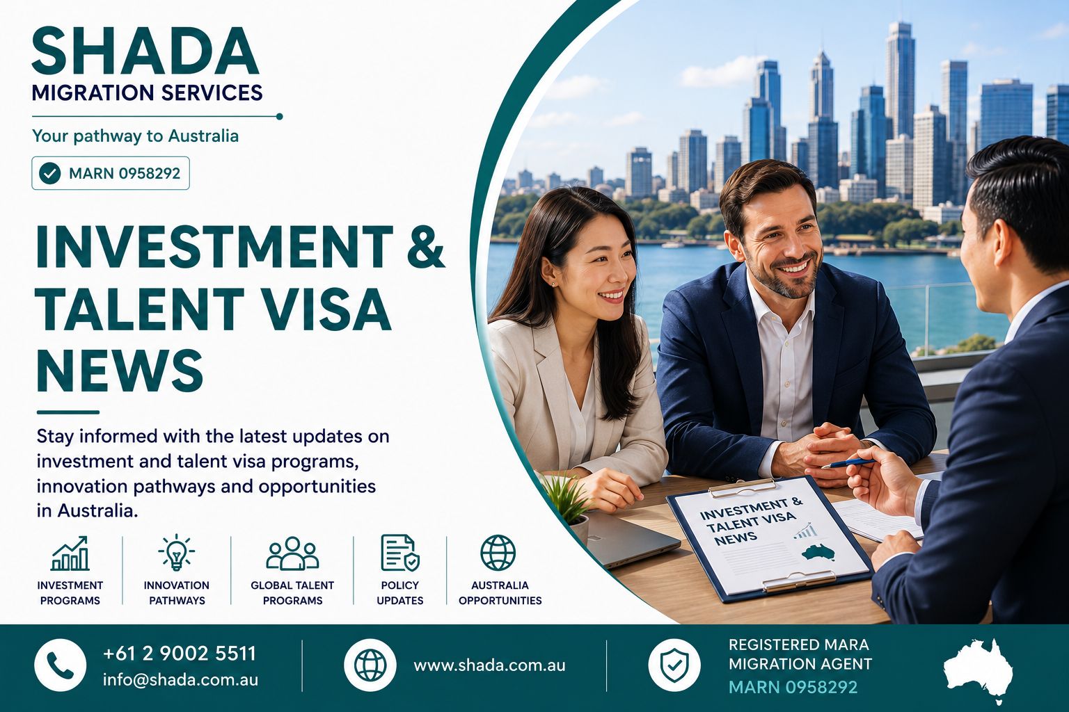 Investment & Talent Visa News